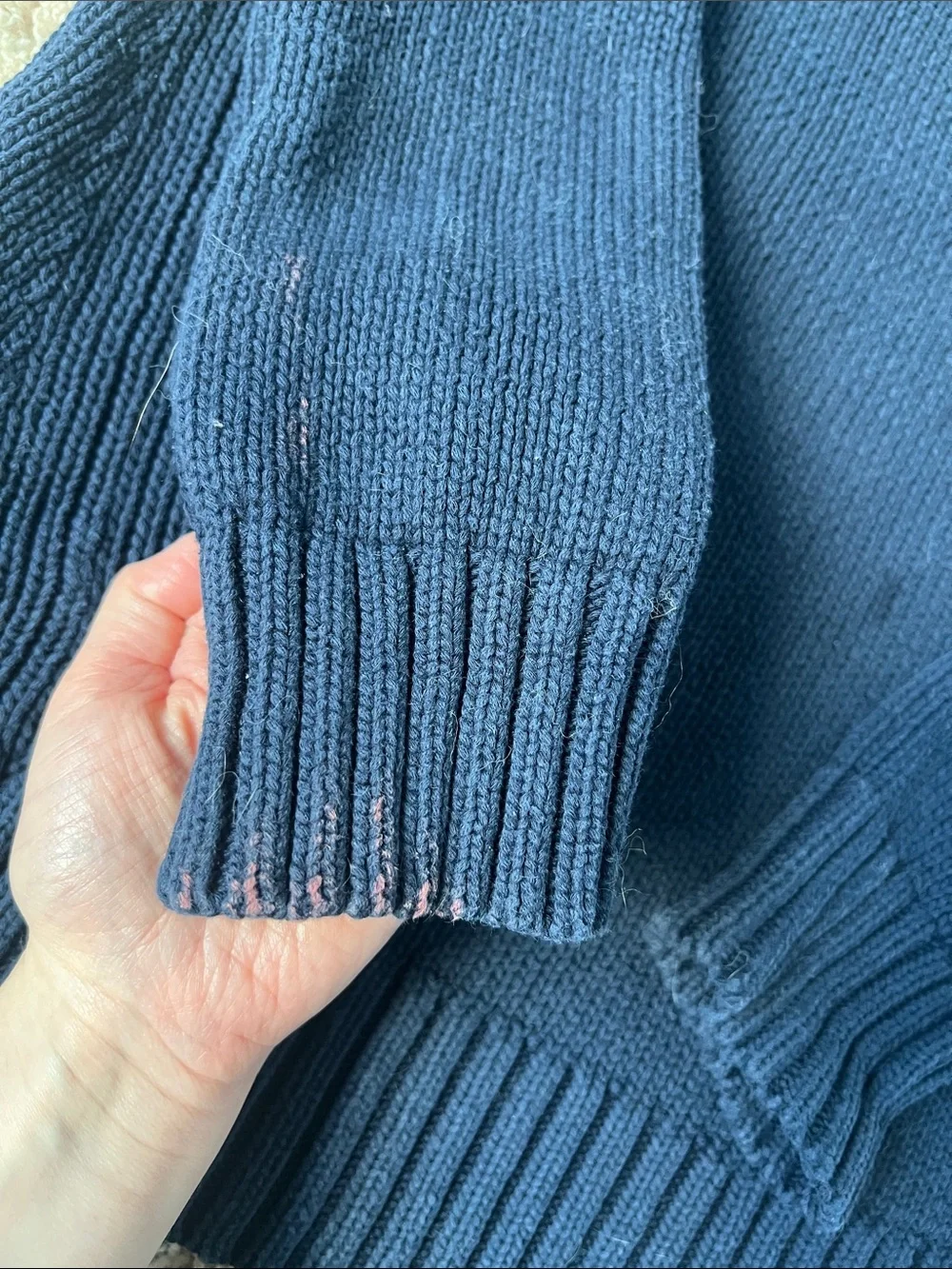 J.crew. Rollneck Sweater in Navy